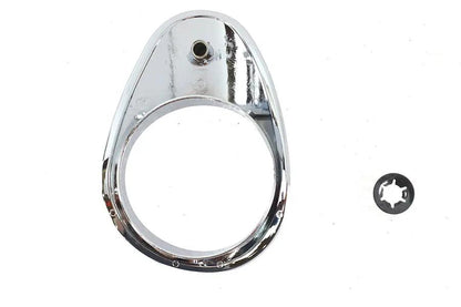 Wyatt Gatling Dipstick Bezel Chrome for Harley Davidson XL 2004-2013 by Wyatt Gatling