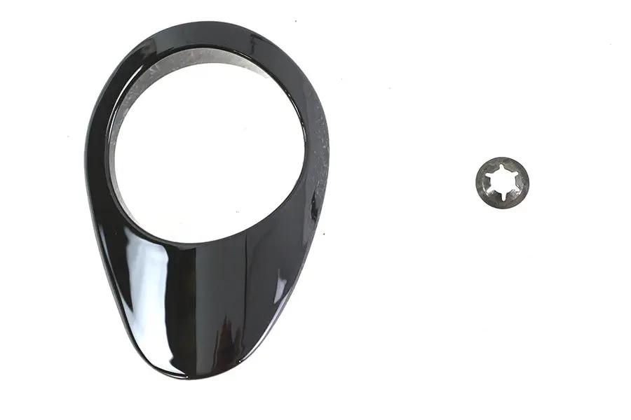 Wyatt Gatling Part 78327B Dipstick Bezel Black for Harley Davidson XL (2004-2013) by Wyatt Gatling