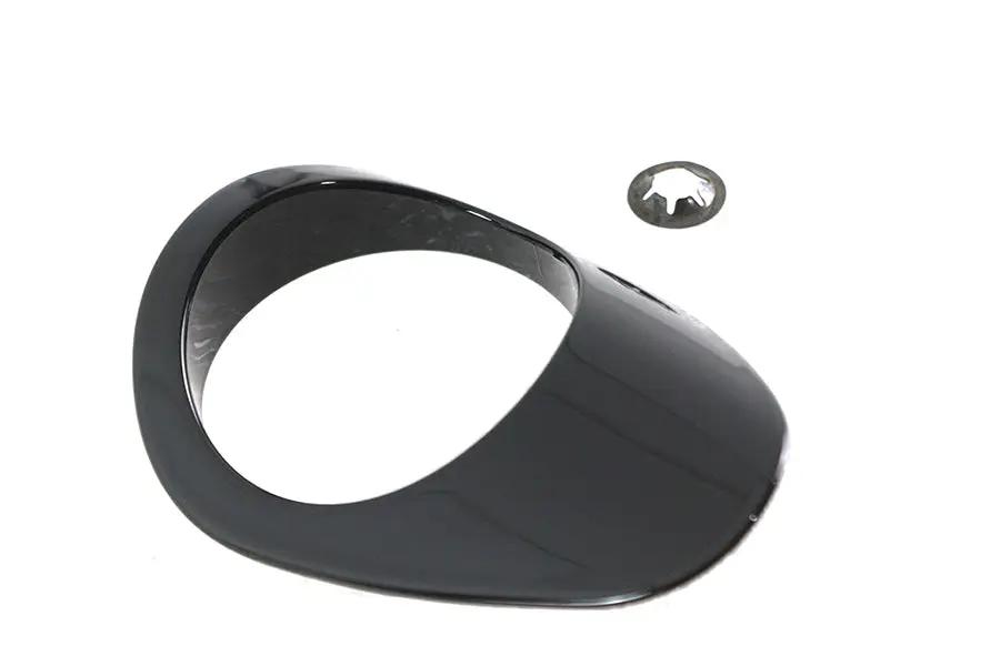 Wyatt Gatling Part 78327B Dipstick Bezel Black for Harley Davidson XL (2004-2013) by Wyatt Gatling