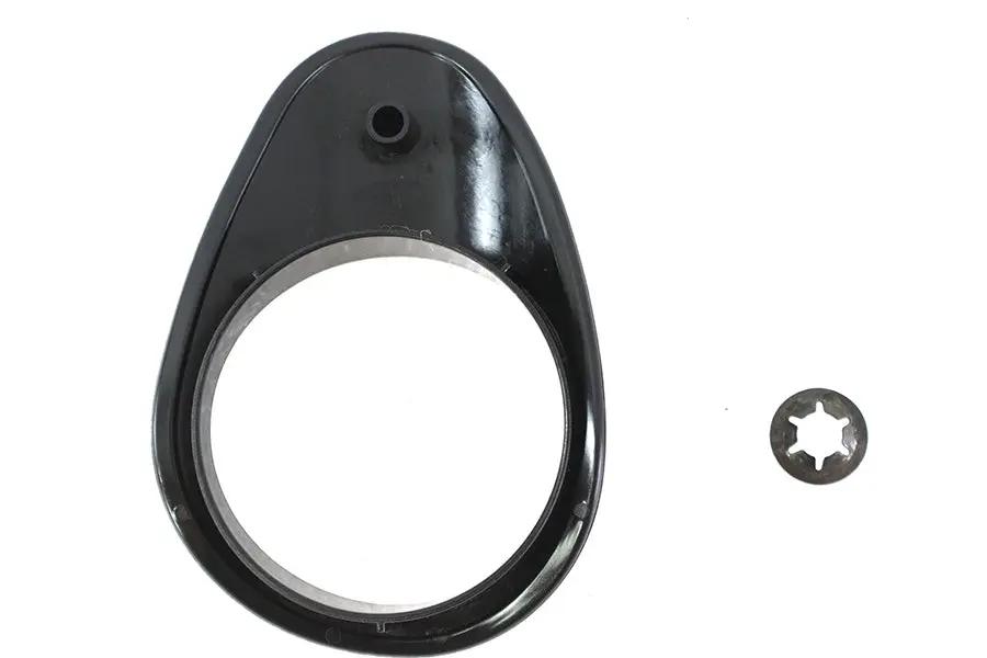 Wyatt Gatling Part 78327B Dipstick Bezel Black for Harley Davidson XL (2004-2013) by Wyatt Gatling