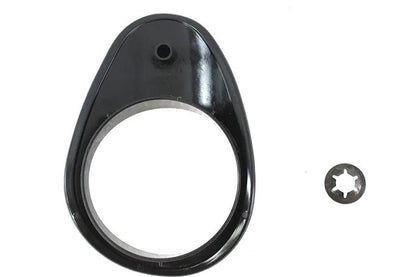 Wyatt Gatling Part 78327B Dipstick Bezel Black for Harley Davidson XL (2004-2013) by Wyatt Gatling