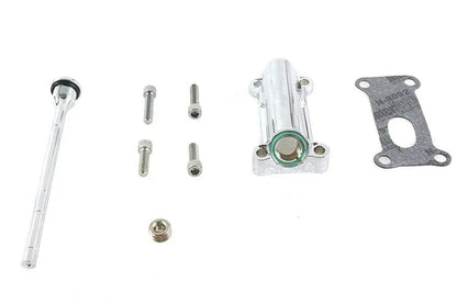 V-Twin Radium Chrome Oil Filler Kit for Harley Davidson FLT and FLHT Models by V-Twin