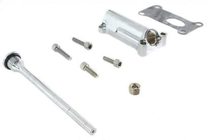 V-Twin Radium Chrome Oil Filler Kit for Harley Davidson FLT and FLHT Models by V-Twin