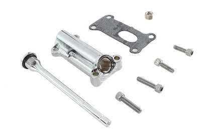 V-Twin Radium Chrome Oil Filler Kit for Harley Davidson FLHT, FLHR, FLHX, FLTR (Part #323056) by V-Twin