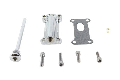 V-Twin Radium Chrome Oil Filler Kit for Harley Davidson FLHT, FLHR, FLHX, FLTR (Part #323056) by V-Twin