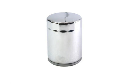 V-Twin Spin On Oil Filter Chrome for Harley Davidson FLT and FXST Models (Part #78697) by V-Twin