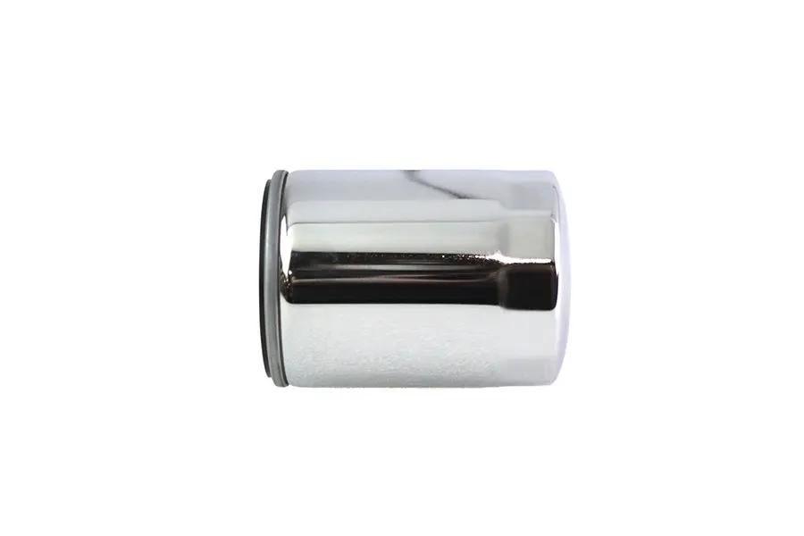 V-Twin Spin On Oil Filter Chrome for Harley Davidson FLT and FXST Models (Part #78697) by V-Twin