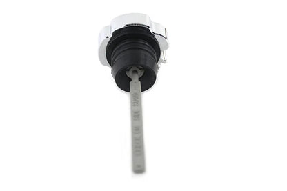 Wyatt Gatling Chrome Skull Style Oil Tank Dipstick for Harley Davidson FLST by Wyatt Gatling