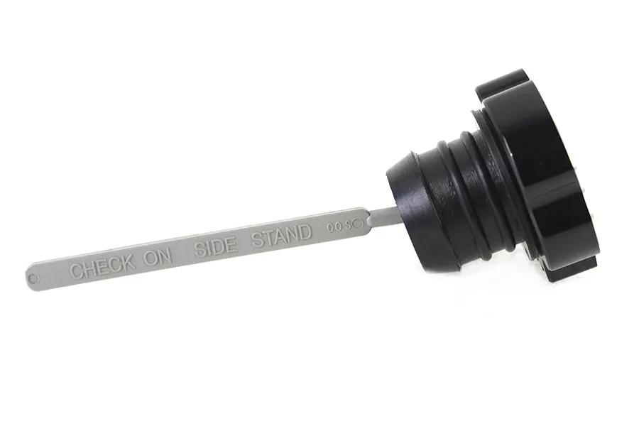 Wyatt Gatling Oil Tank Dipstick Black for Harley Davidson FLST (Part #78276B) by Wyatt Gatling