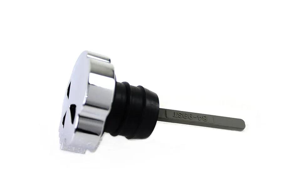 Wyatt Gatling Chrome Oil Tank Dipstick for Harley Davidson FXST (1984-1993) by Wyatt Gatling