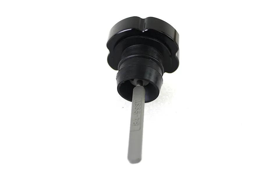 Wyatt Gatling Oil Tank Dipstick Black for Harley Davidson FXST Models by Wyatt Gatling
