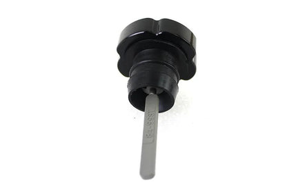 Wyatt Gatling Oil Tank Dipstick Black for Harley Davidson FXST Models by Wyatt Gatling
