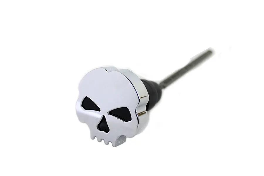 Wyatt Gatling Chrome Oil Tank Dipstick for Harley Davidson FXD (2006-2015) by Wyatt Gatling