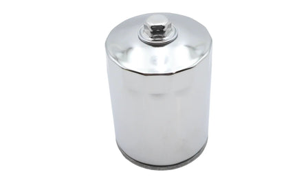 V-Twin Hex Spin On Oil Filter Chrome for Harley Davidson Models - Part 140020CKNU by V-Twin