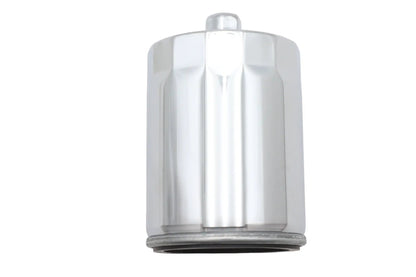 V-Twin Hex Spin On Oil Filter Chrome for Harley Davidson Models - Part 140020CKNU by V-Twin
