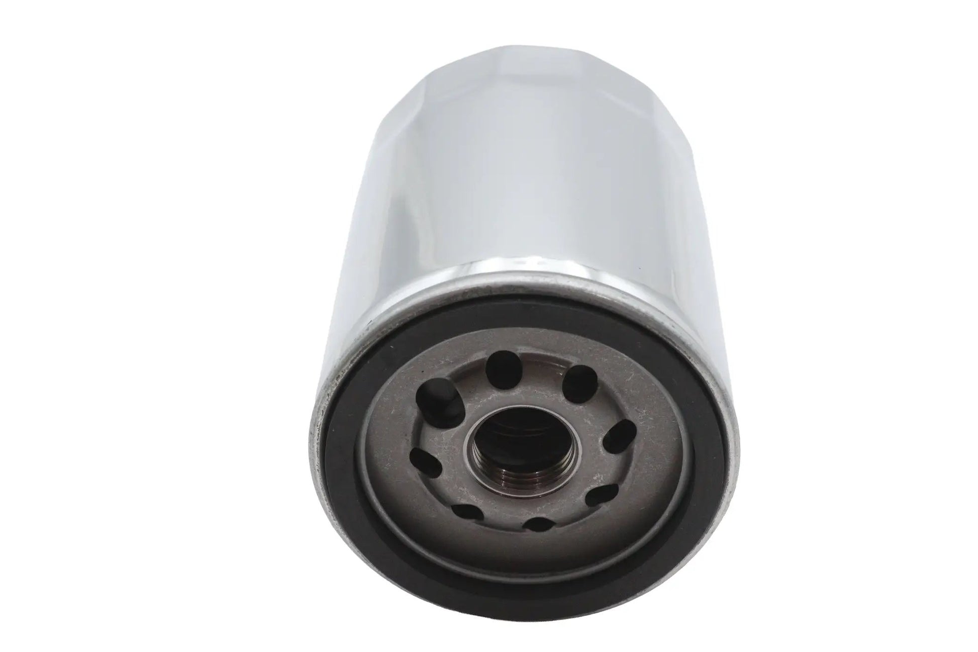 V-Twin Hex Spin On Oil Filter Chrome for Harley Davidson Models - Part 140020CKNU by V-Twin