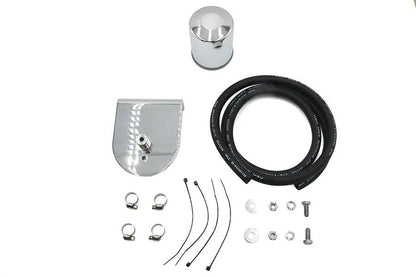 Wyatt Gatling Pura Flow Oil Filter Kit Chrome for Harley Davidson Big Twins by Wyatt Gatling
