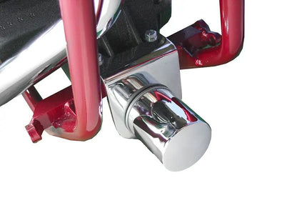 Wyatt Gatling Pura Flow Oil Filter Kit Chrome for Harley Davidson Big Twins by Wyatt Gatling