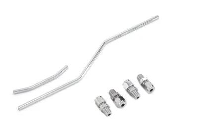 Wyatt Gatling Chrome Oil Line Set for Harley Davidson FL 1966-1975 – Part #70197 by Wyatt Gatling