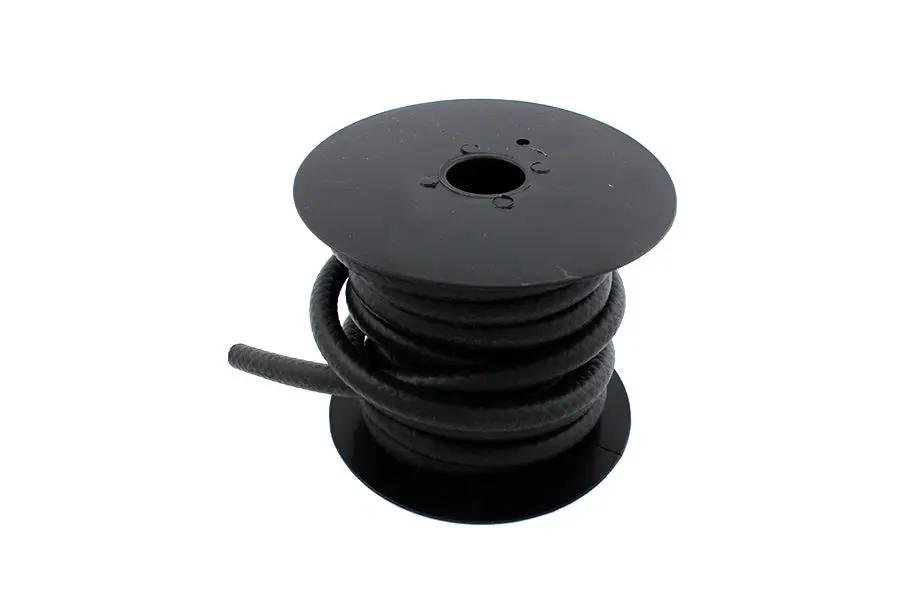 HBD/Thermoid 40-0119 Reinforced Black Fuel and Oil Line, 5/16 Inch x 25 Feet Shop Roll by HBD/Thermoid
