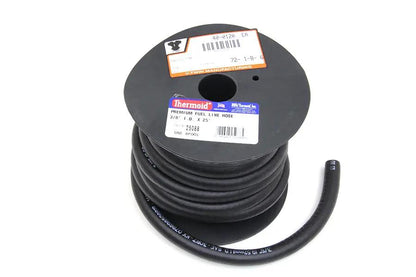 HBD/Thermoid 40-0120 Fuel and Oil Line - Reinforced Black 3/8 inch x 25 ft Hose by HBD/Thermoid