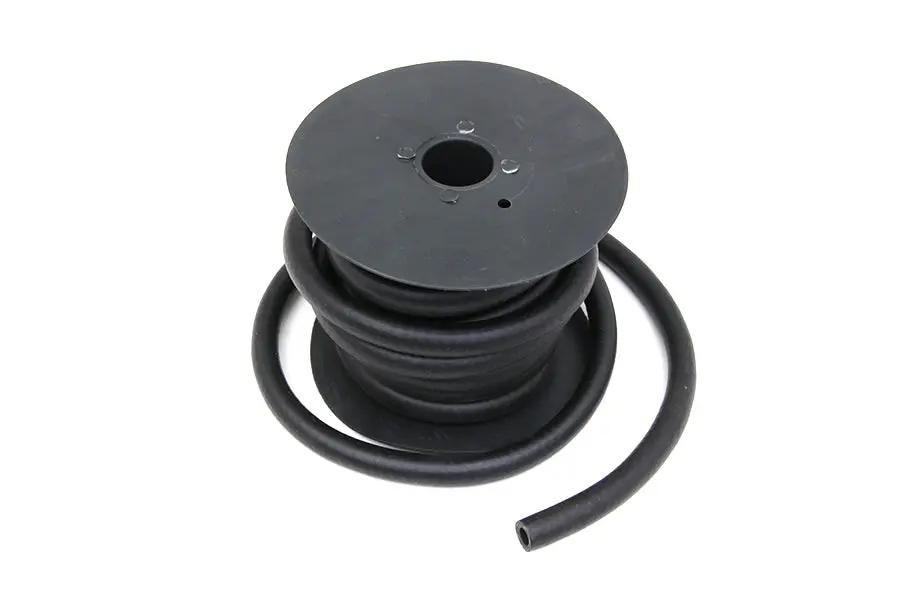 HBD/Thermoid 40-0120 Fuel and Oil Line - Reinforced Black 3/8 inch x 25 ft Hose by HBD/Thermoid
