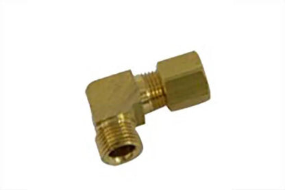V-Twin Replica Brass Panhead 'Y' Oil Line Elbow for 1963-1965 Harley Davidson FL Models by V-Twin