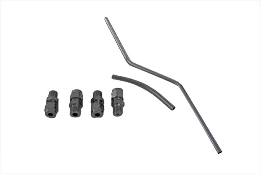 Wyatt Gatling Rocker Box Oil Line Set for Harley Davidson Shovelhead Models by Wyatt Gatling