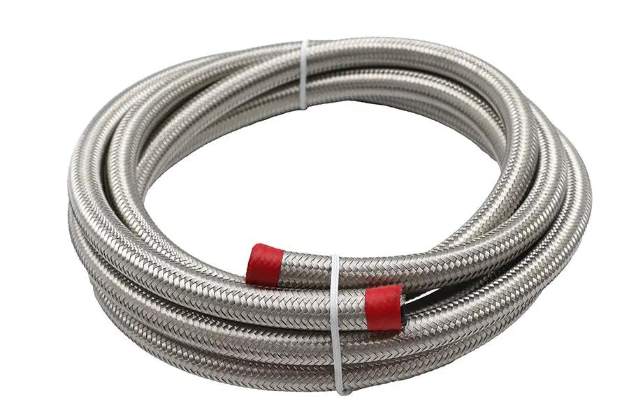 Wyatt Gatling 07543 Braided Stainless Steel Hose with 3/8 Inch Inside Diameter by Wyatt Gatling