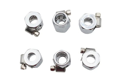 Wyatt Gatling Hex Chrome Econo Seal Hose End Part 03-6203C by Wyatt Gatling