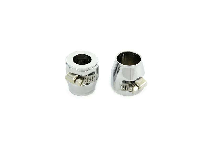 Wyatt Gatling Hex Chrome Econo Seal Hose End Set (Part No. 08097, Set of 2) by Wyatt Gatling