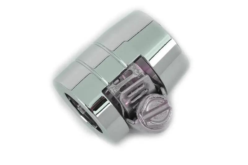 Wyatt Gatling 3/8 inch Smooth Chrome Econo Seal Hose End by Wyatt Gatling
