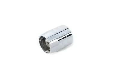 Wyatt Gatling 3/8 inch Smooth Chrome Econo Seal Hose End by Wyatt Gatling