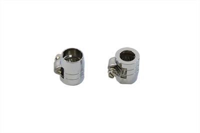 Wyatt Gatling 40-0225 Smooth Chrome Econo Seal Hose End for 3/8 Inch Rubber Hose