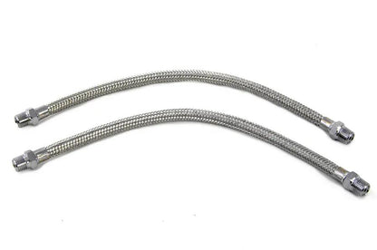 Wyatt Gatling Part 73161 Braided Overhead Rocker Arm Oil Line for Harley Davidson XL 1957-1966 by Wyatt Gatling