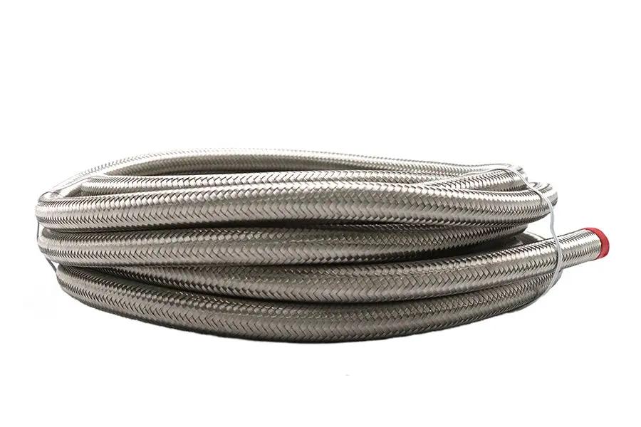 Wyatt Gatling 07544 Braided Stainless Steel Hose - 9/16 inch Outer Diameter by Wyatt Gatling