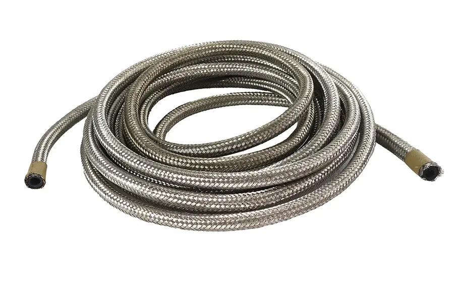Wyatt Gatling 07542 Braided Stainless Steel Hose for V-Twin Motorcycles by Wyatt Gatling