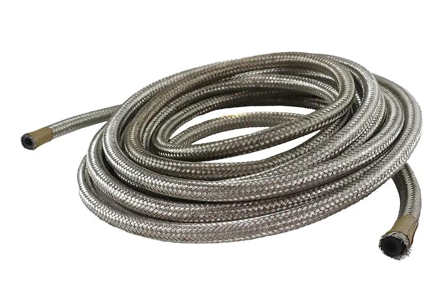 Wyatt Gatling 07542 Braided Stainless Steel Hose for V-Twin Motorcycles by Wyatt Gatling