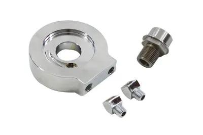 Wyatt Gatling Oil Filter Adapter for Harley-Davidson FXST/FLST and XL Models by Wyatt Gatling