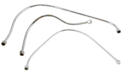 V-Twin Chrome Oil Line Set for Harley Davidson WL Models Part 50177 by V-Twin