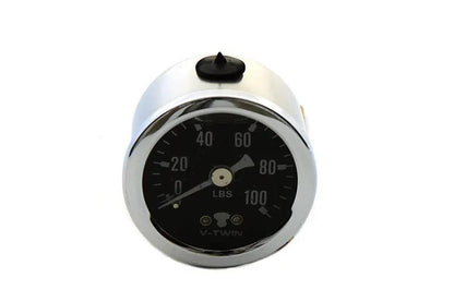 Wyatt Gatling Liquid Filled Oil Pressure Gauge with 1.5-Inch Dial by Wyatt Gatling