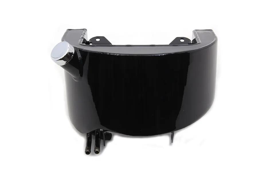 Wyatt Gatling Gloss Black Oil Tank with 4 Spigots for Harley Davidson FXST Models by Wyatt Gatling