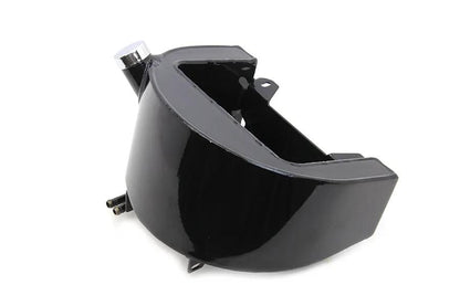 Wyatt Gatling Gloss Black Oil Tank with 4 Spigots for Harley Davidson FXST Models by Wyatt Gatling