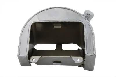 Wyatt Gatling Chrome Oil Tank with 4 Spigot for Harley Davidson FXST (Part #62498-89A) by Wyatt Gatling