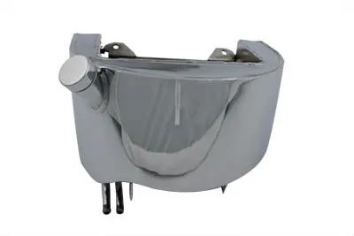 Wyatt Gatling Chrome Oil Tank with 4 Spigot for Harley Davidson FXST (Part #62498-89A) by Wyatt Gatling
