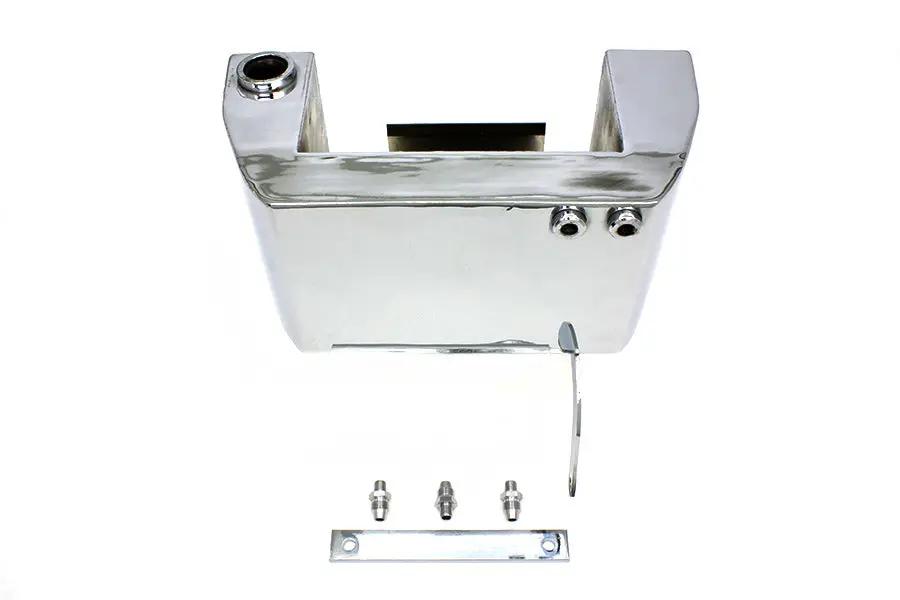 Wyatt Gatling Electric Start Oil Tank Chrome for Harley Davidson XLH 1967-1976 by Wyatt Gatling