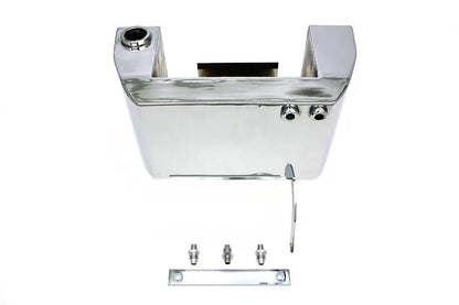 Wyatt Gatling Electric Start Oil Tank Chrome for Harley Davidson XLH 1967-1976 by Wyatt Gatling