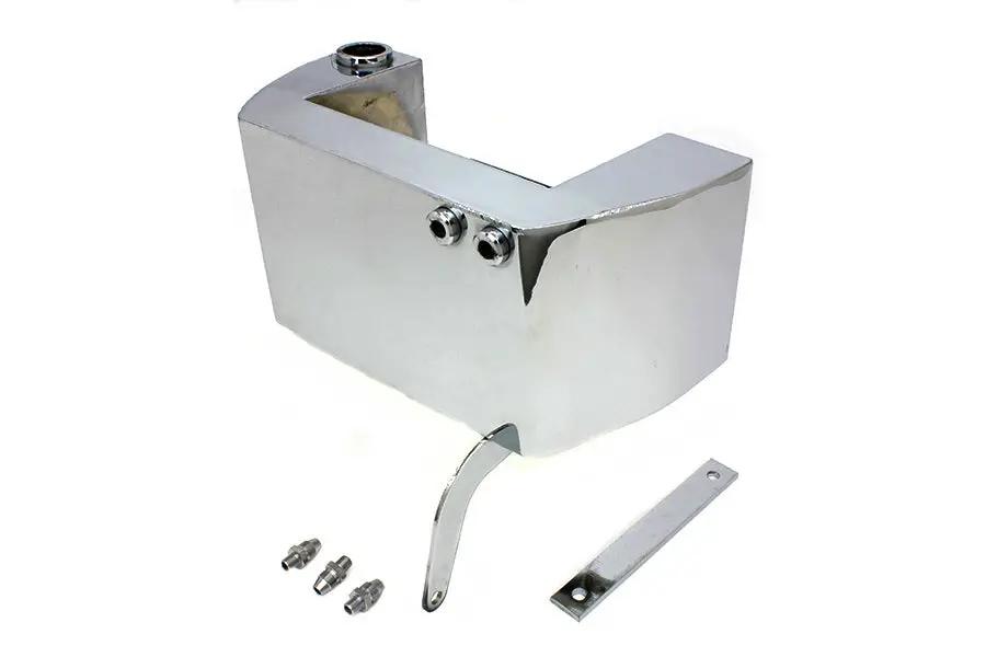 Wyatt Gatling Electric Start Oil Tank Chrome for Harley Davidson XLH 1967-1976 by Wyatt Gatling