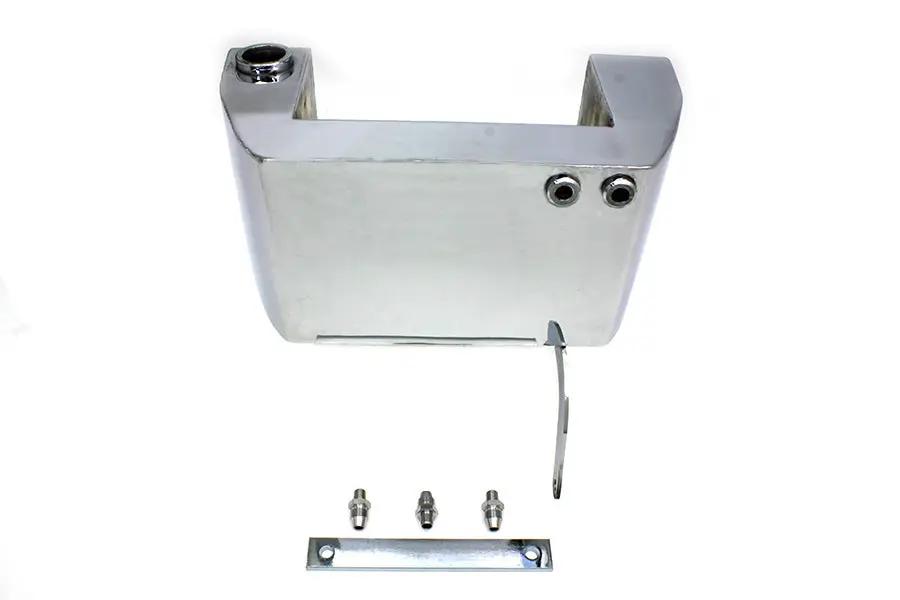 Wyatt Gatling Electric Start Oil Tank Chrome for Harley Davidson XLH 1967-1976 by Wyatt Gatling