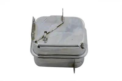 Wyatt Gatling Swingarm Oil Tank Chrome for Harley Davidson FX Models by Wyatt Gatling